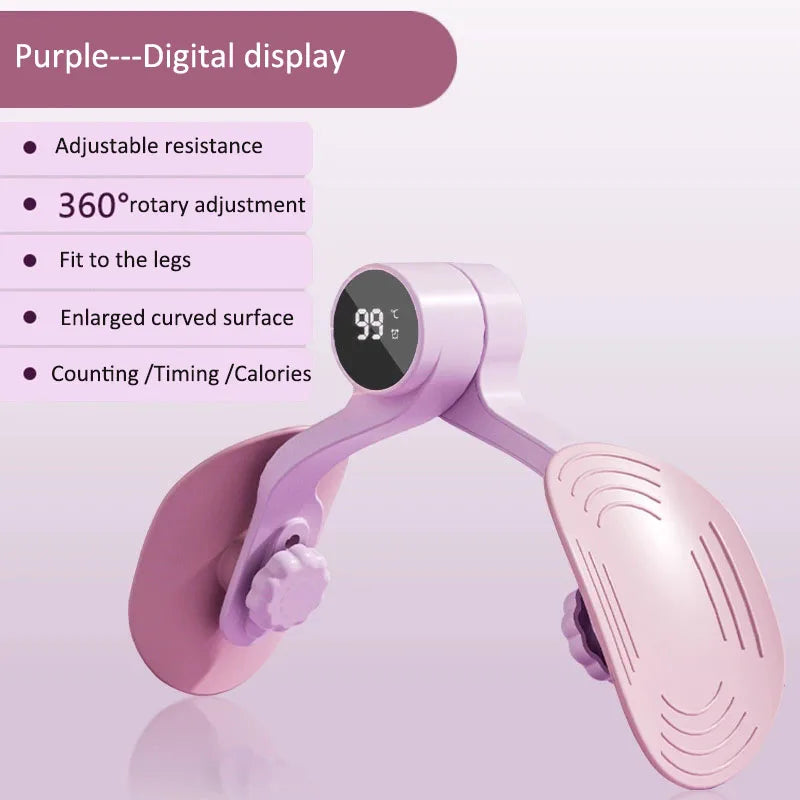 Non-Slip Comfortable Pelvic Floor Muscle Trainer Thigh Exerciser Leg Trainer For Postpartum Recovery Leg & Butt Training