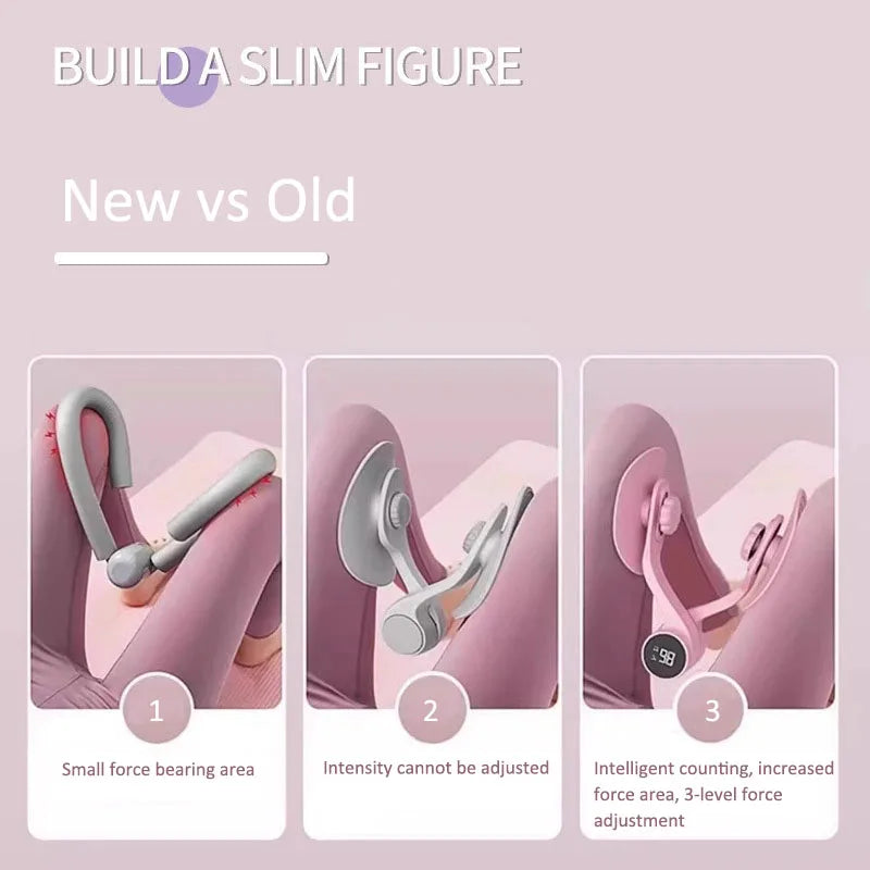 Non-Slip Comfortable Pelvic Floor Muscle Trainer Thigh Exerciser Leg Trainer For Postpartum Recovery Leg & Butt Training