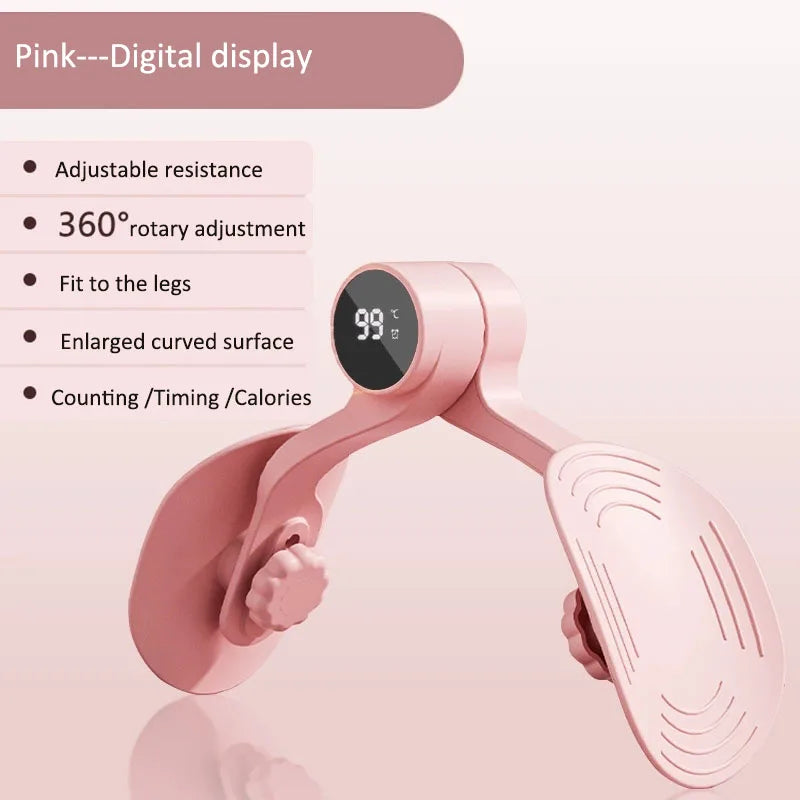 Non-Slip Comfortable Pelvic Floor Muscle Trainer Thigh Exerciser Leg Trainer For Postpartum Recovery Leg & Butt Training